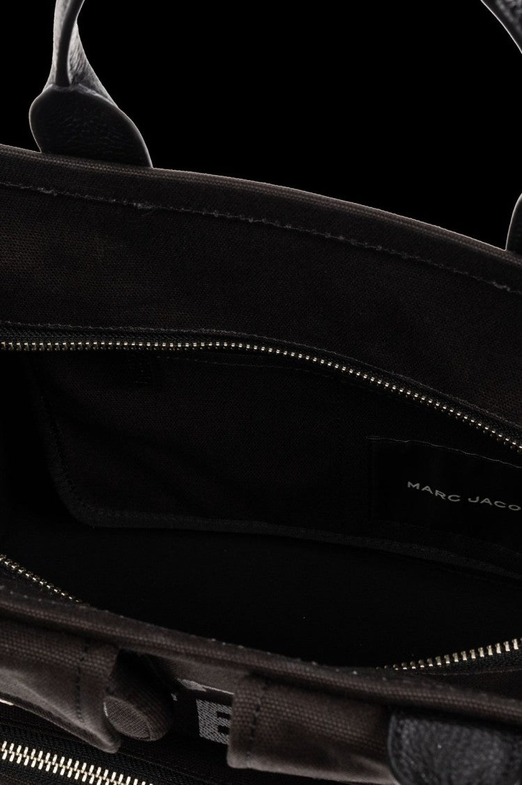 Marc Jacobs Medium Black Cotton Tote Bag