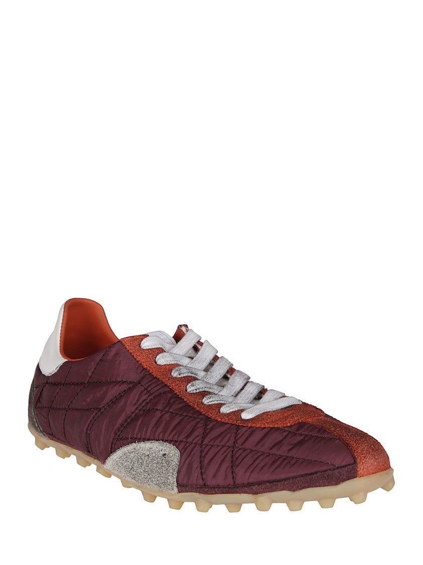 Maison Margiela Patchwork Textile Low Top Sneakers