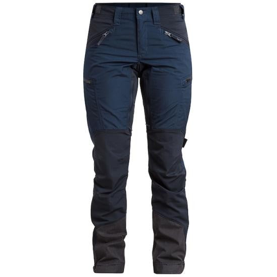 Lundhags Two-Tone Straight-Fit Pants With Reinforced Details