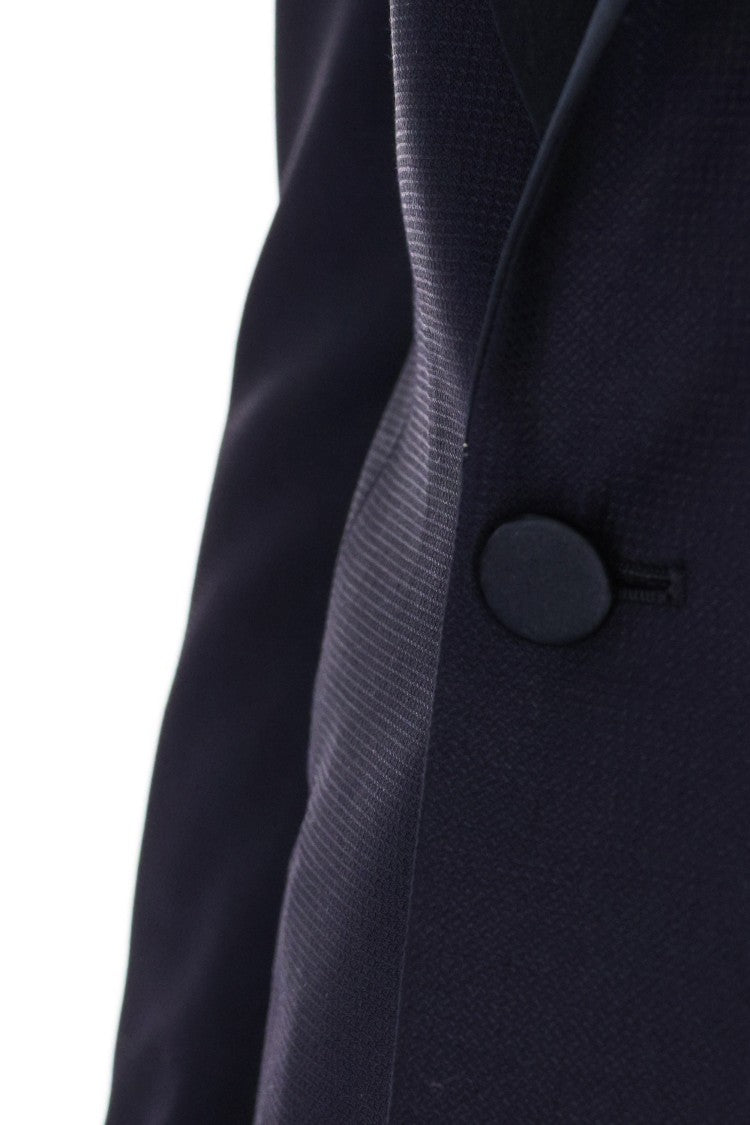 Tagliatore Bruce Line Smoking Jacket With Wool-Silk Vest