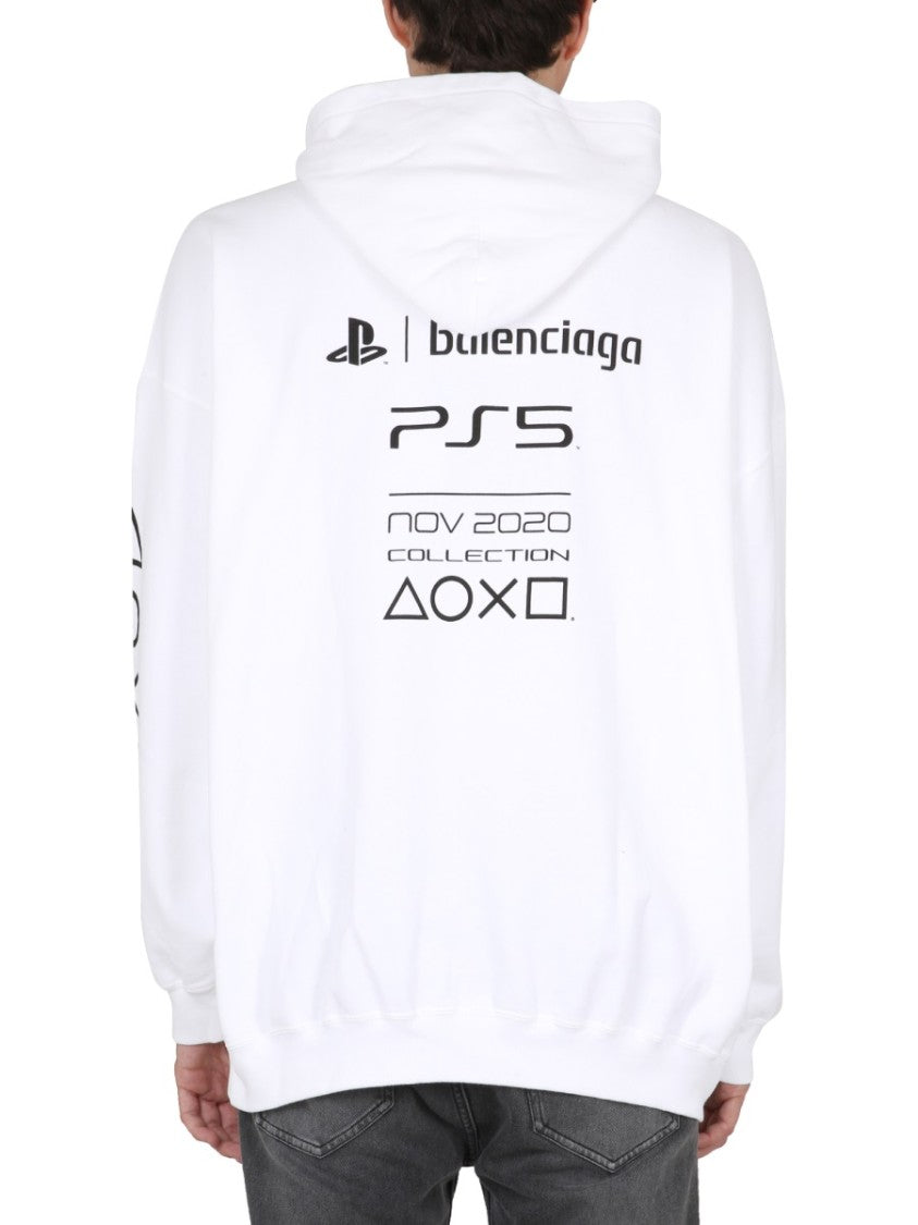 Balenciaga Sweatshirt With "Ps5" Logo