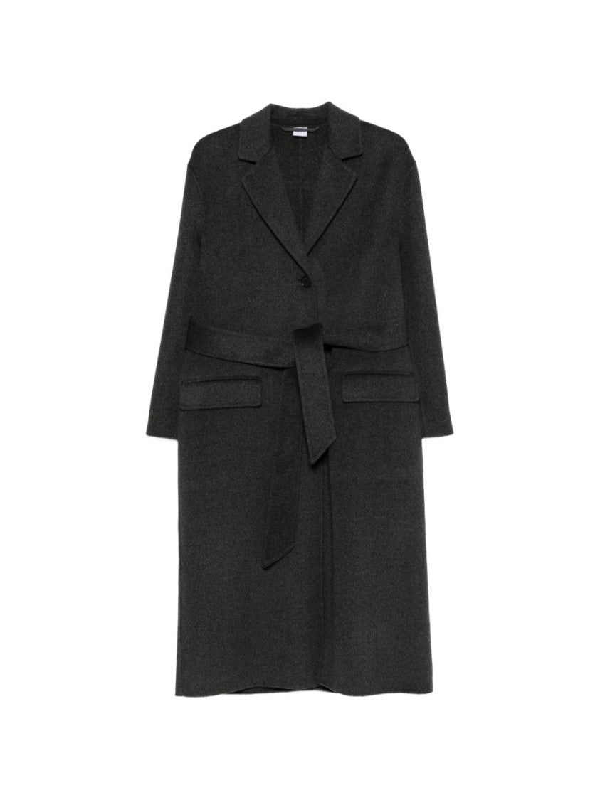 Aspesi Belted Notch-Lapel Flap-Pocket Trench Coat