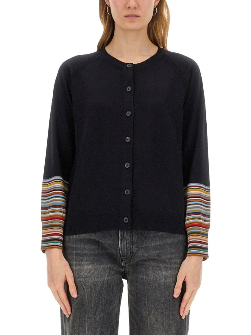 Paul Smith Button-Up Wool Cardigan