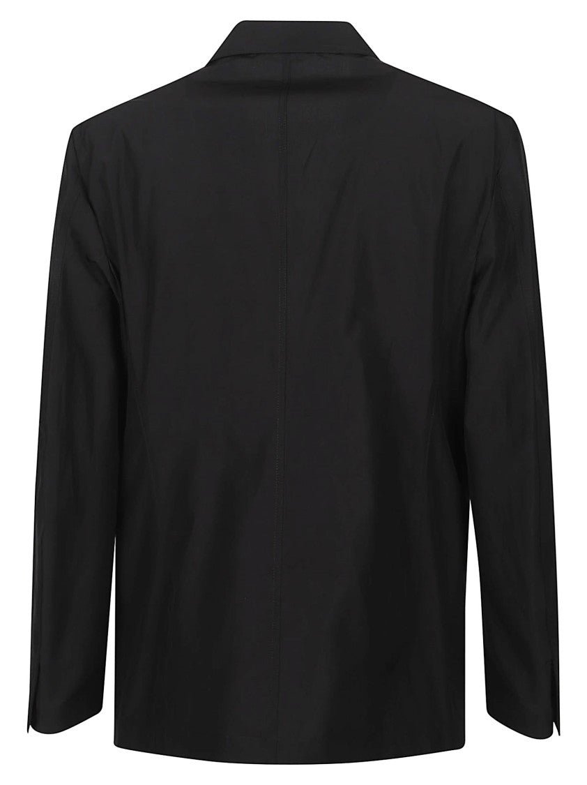 Tom Ford Black Single Breasted Polyester-Blend Blazer