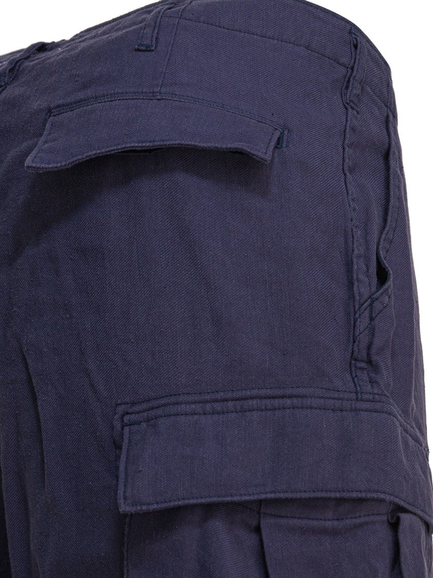 Nonnative Mid-Rise Linen Cargo Shorts