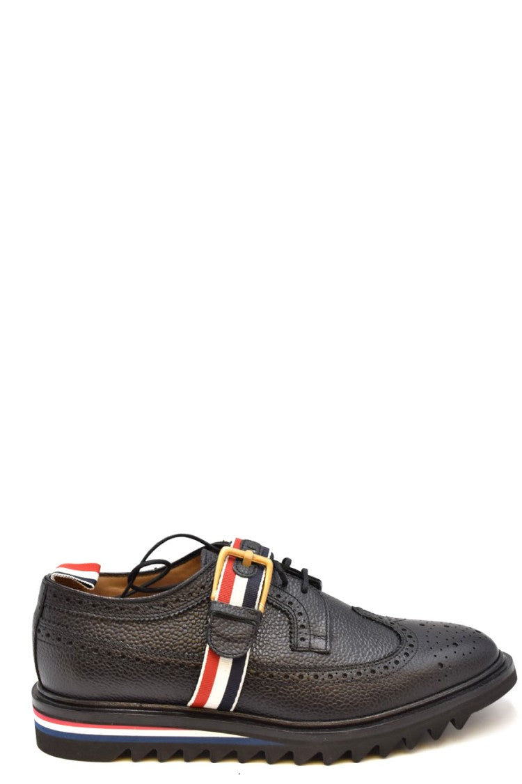 Thom Browne Black Leather Brogues