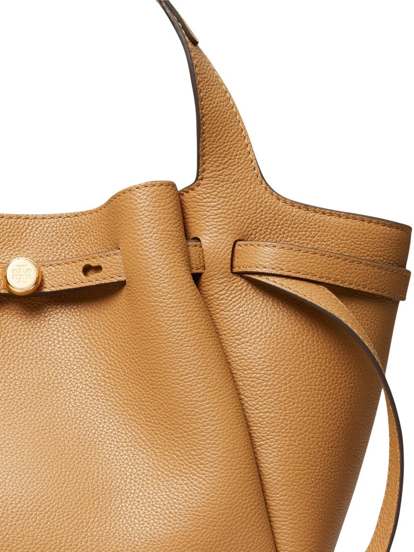 Tory Burch Brown Romy Small Leather Tote