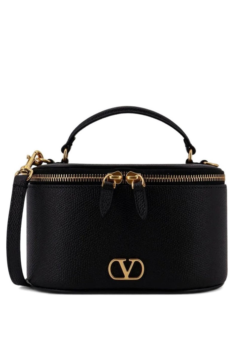 Valentino Garavani Structured Pebbled Texture Handbag