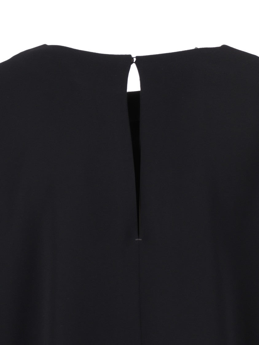 P.A.R.O.S.H. Long Sleeve Blouse With Keyhole Back Detail