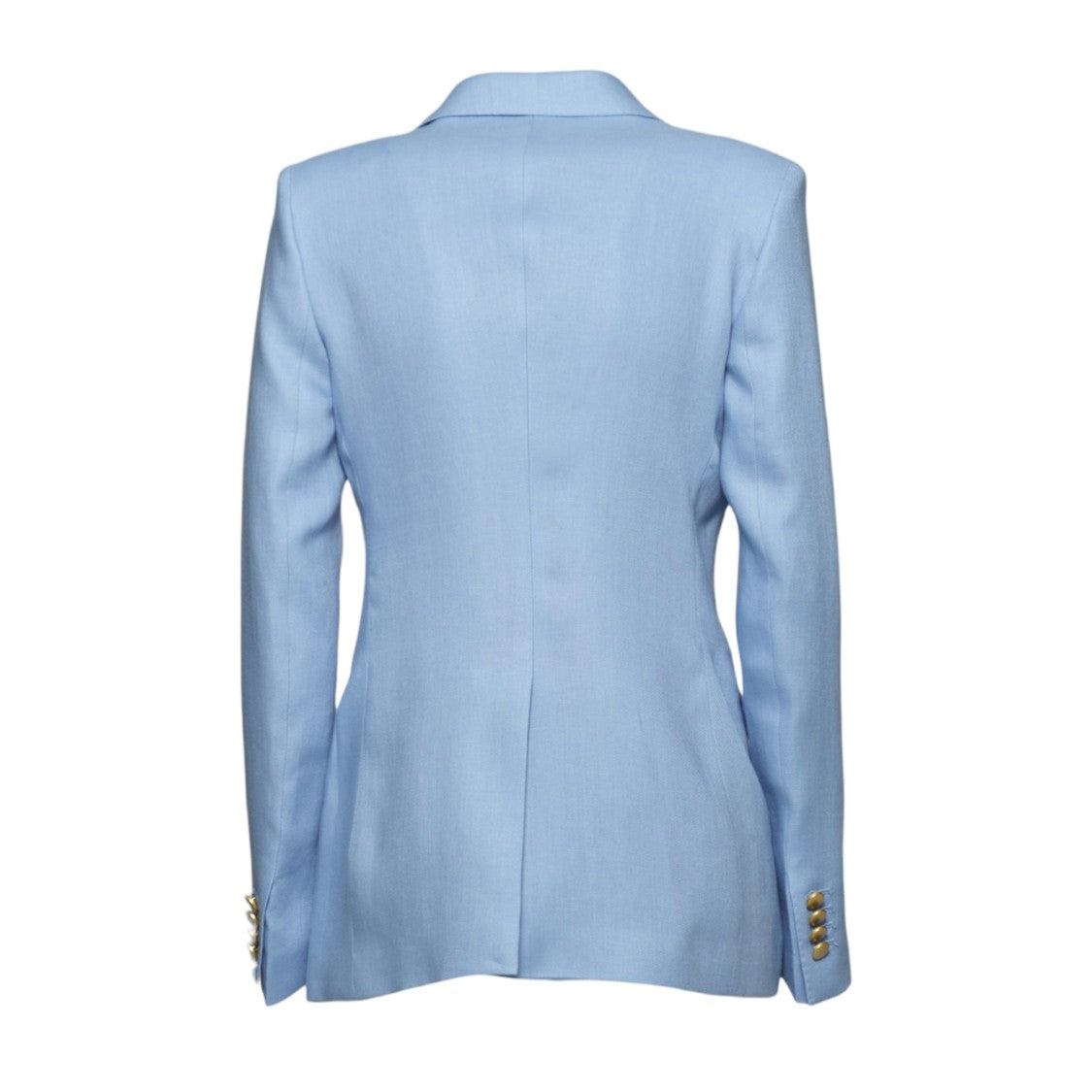 Tagliatore J-Parigi Double-Breasted Jacket In Light Blue Linen Twill