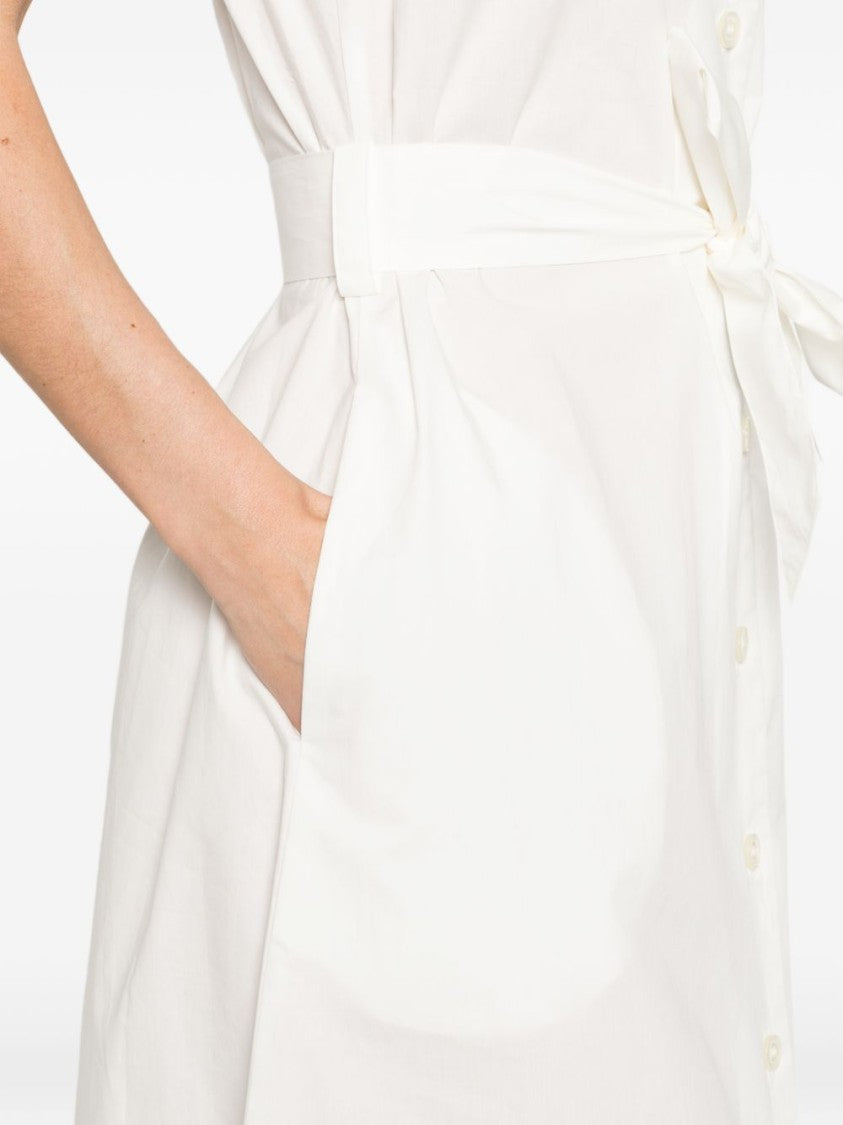 Woolrich Belted Midi Dress