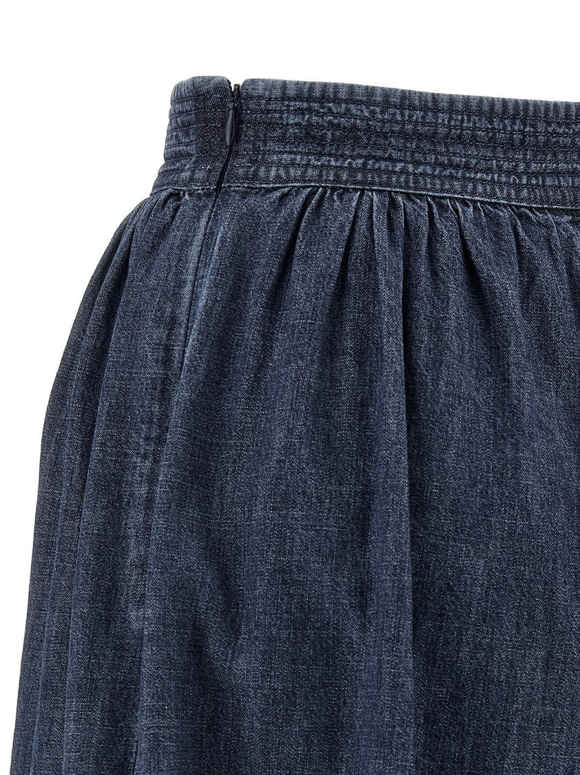 Valentino Garavani Denim Chambray Pants