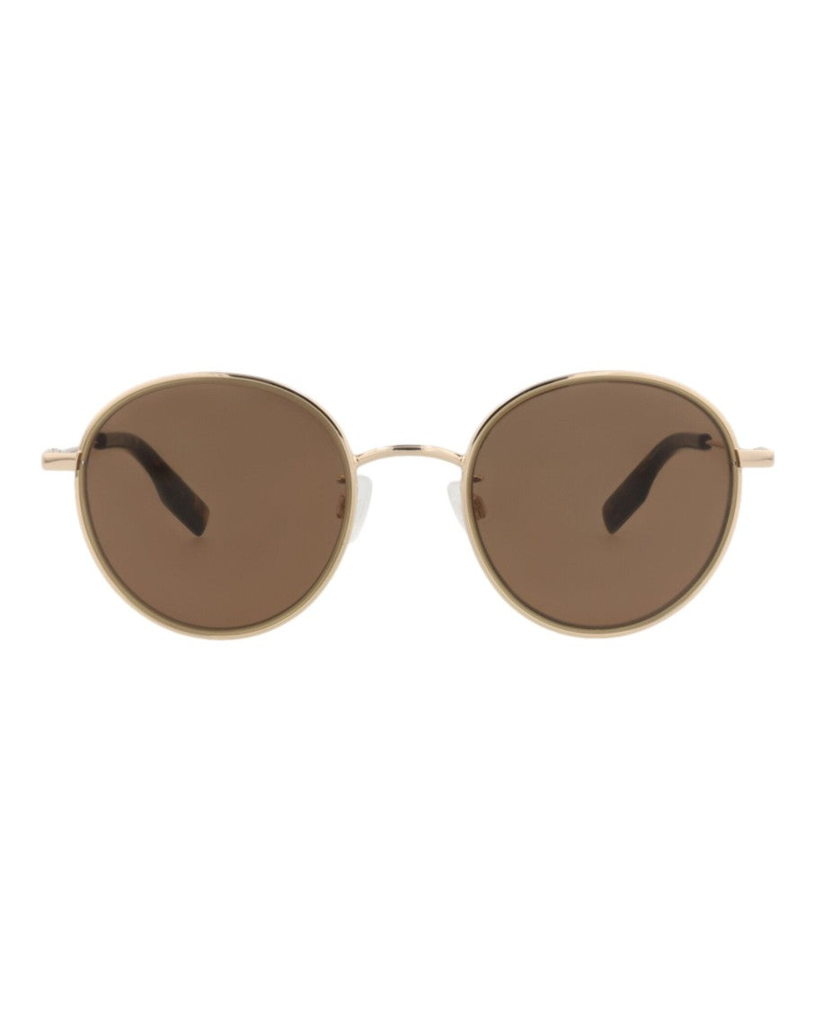 Alexander Mcqueen Round-Frame Recycled Acetate Optical Frames