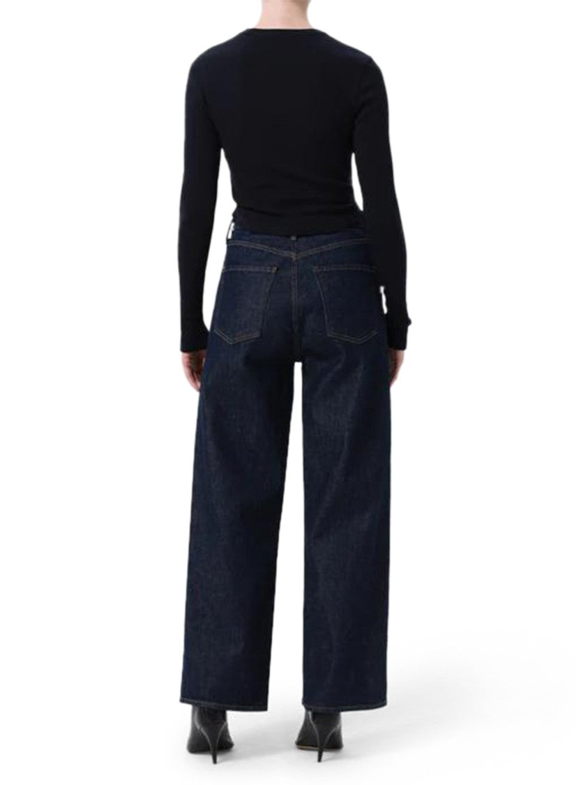 Agolde High-Rise Straight-Leg Jeans With Timeless Appeal