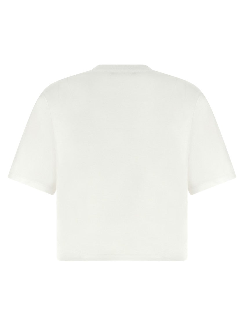 Versace Tone-On-Tone Embroidered Logo T-Shirt