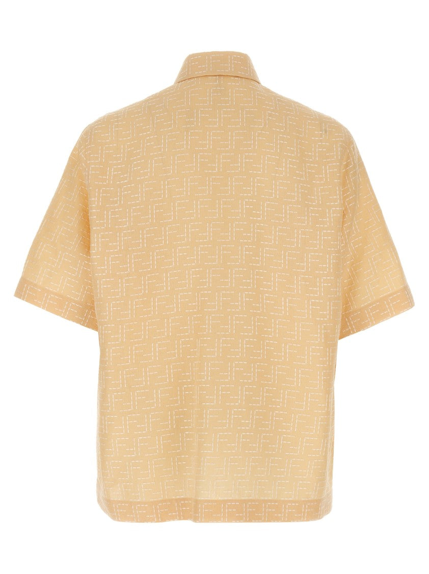 Fendi Ff Jacquard Shirt