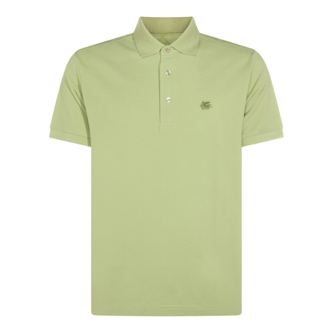 Etro Short-Sleeved Polo Shirt With Classic Collar