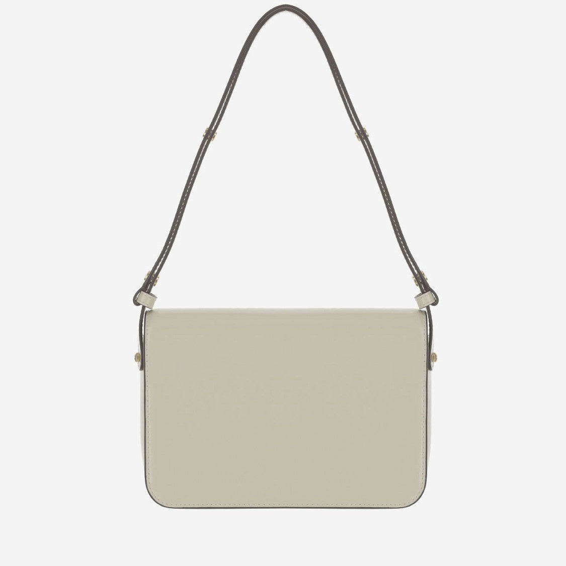 Tory Burch Robinson Glossy Leather Shoulder Bag