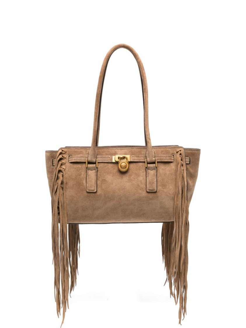 Michael Kors Rectangular Suede Leather Shoulder Bag