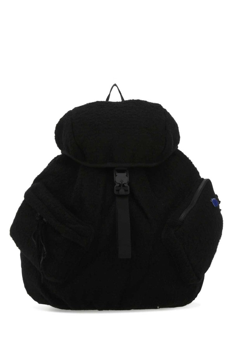 Ader Error Black Boucle Backpack