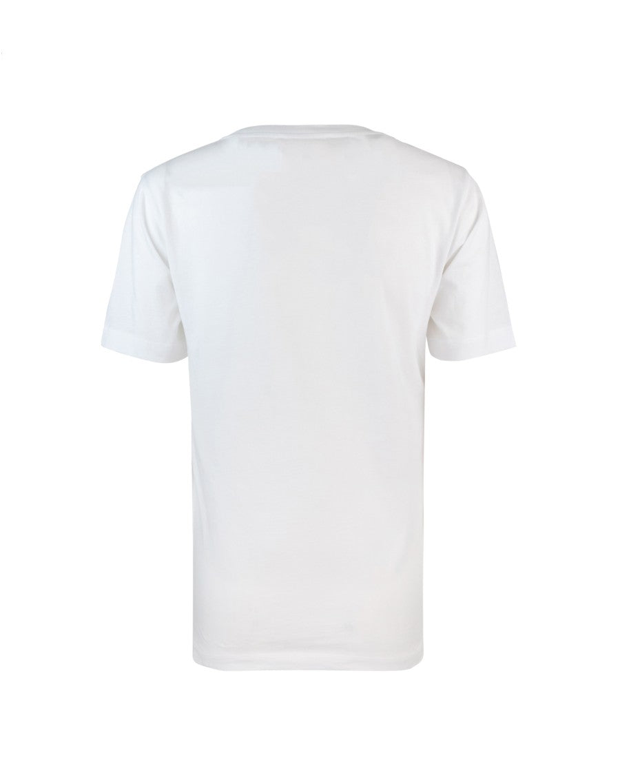 Marni White Logo Print T-Shirt