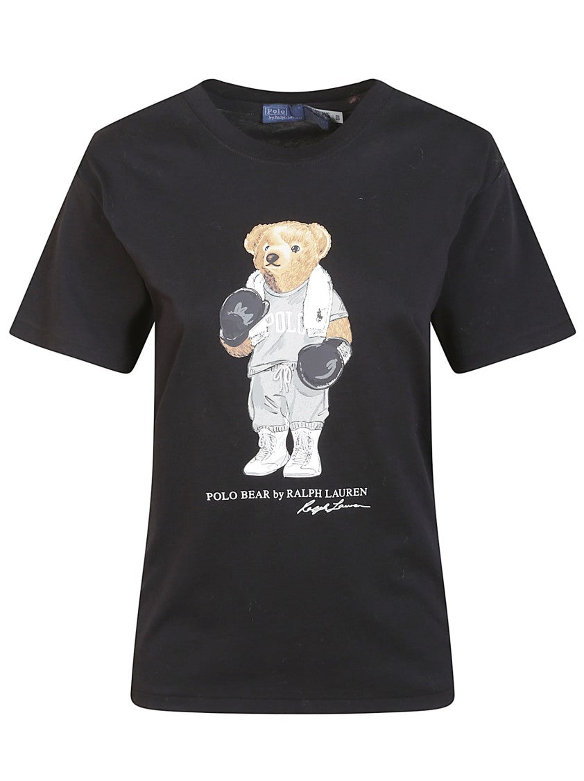 Polo Ralph Lauren Short Sleeve Cotton T-Shirt With Iconic Polo Bear Design