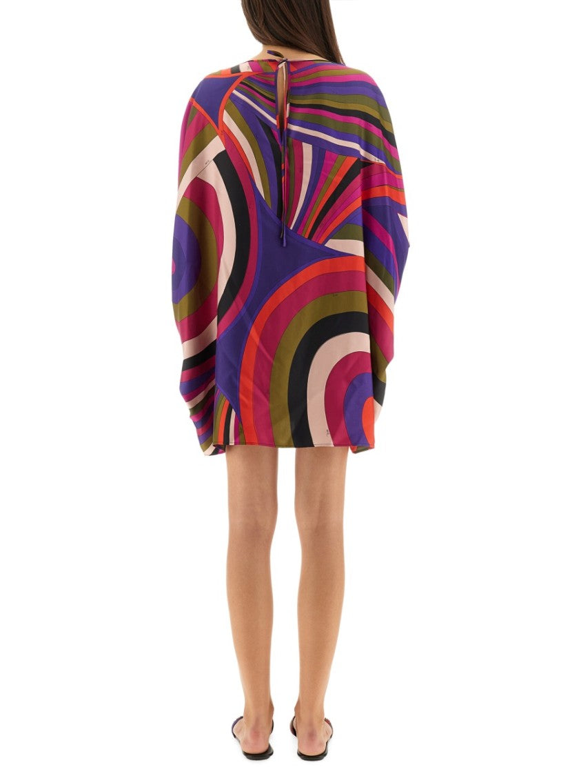 Pucci Iris Print Mini Dress