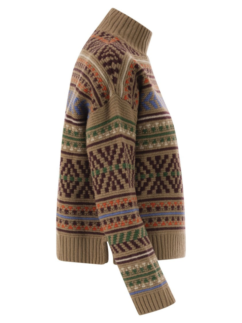 Max Mara Festoso - Jacquard Wool Jumper