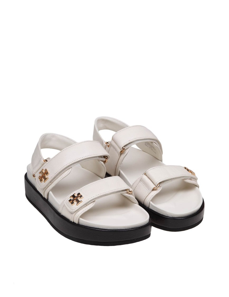 Tory Burch Kira Sport Sandal In Ivory Leather