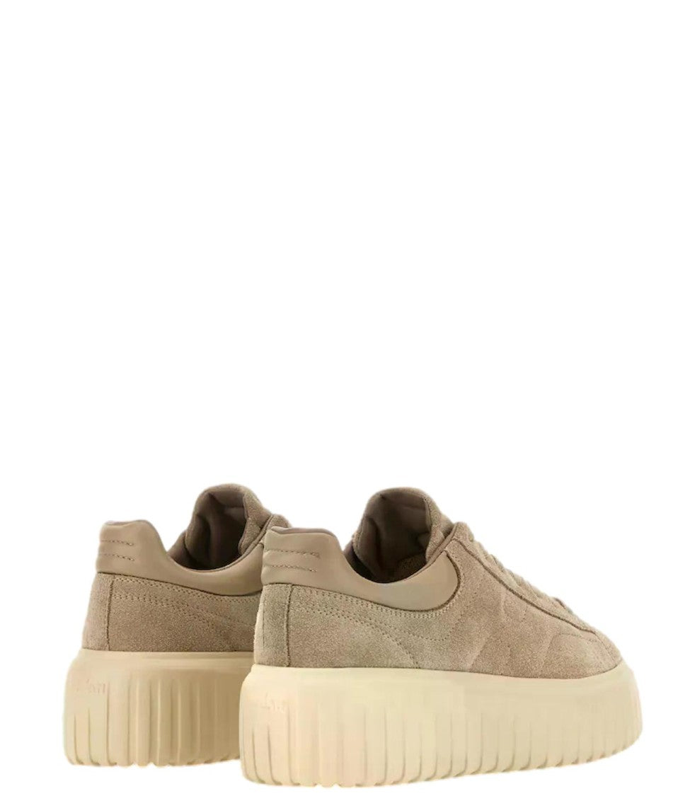 Hogan Low-Top Suede Chunky Platform Sneakers