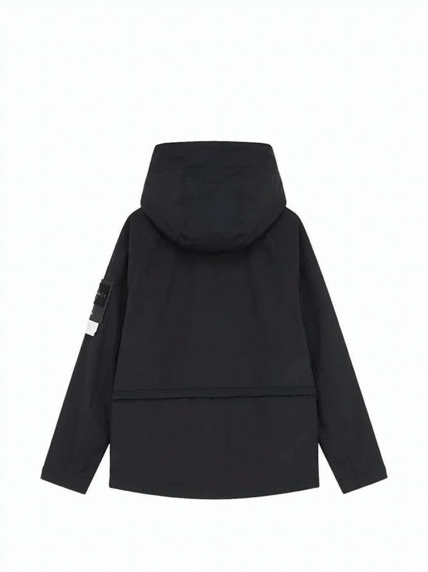 Stone Island Black Polyester Jacket