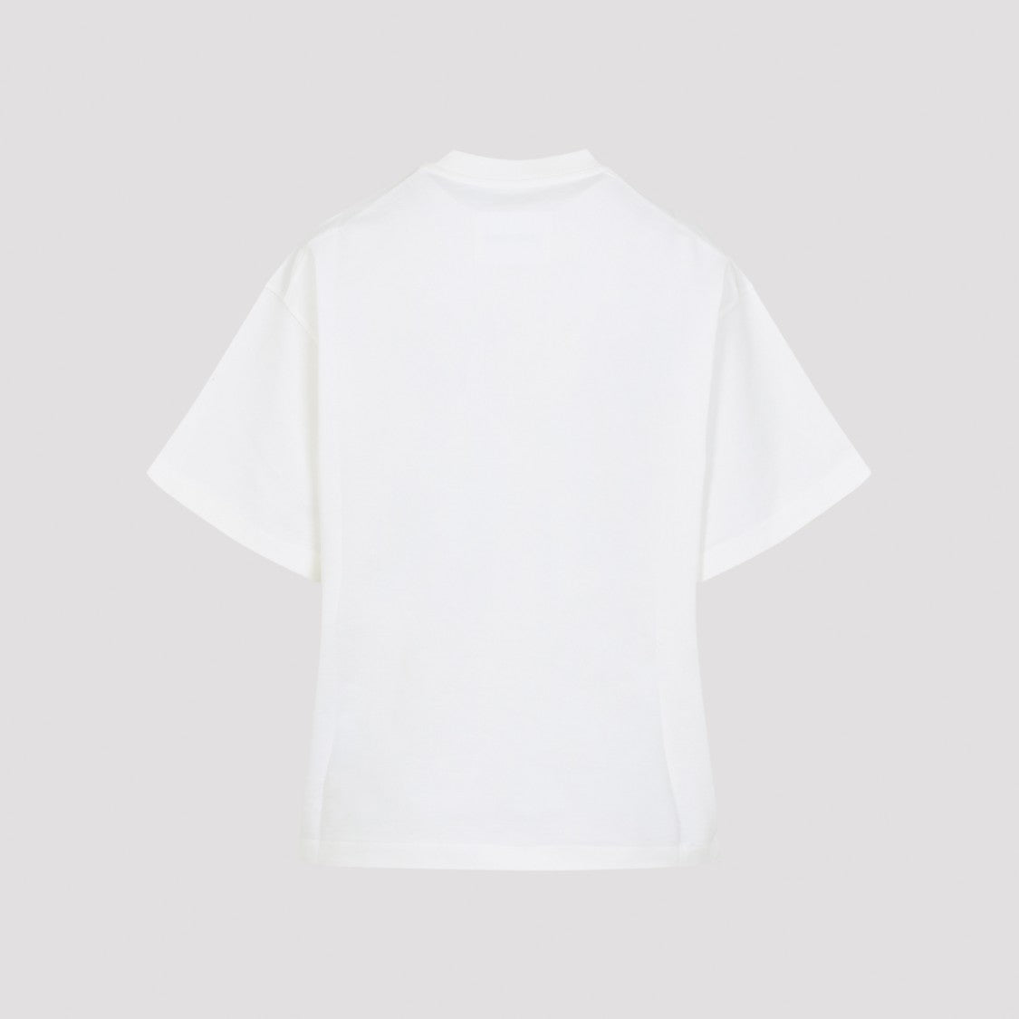Jil Sander White Cotton Crew Neck T-Shirt