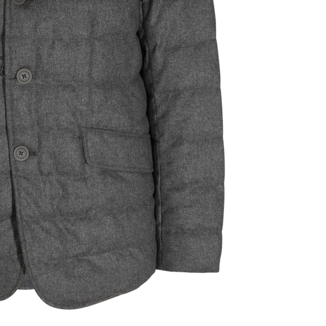 Herno Tailored Quilted Zip-Up Inner Collar Blazer