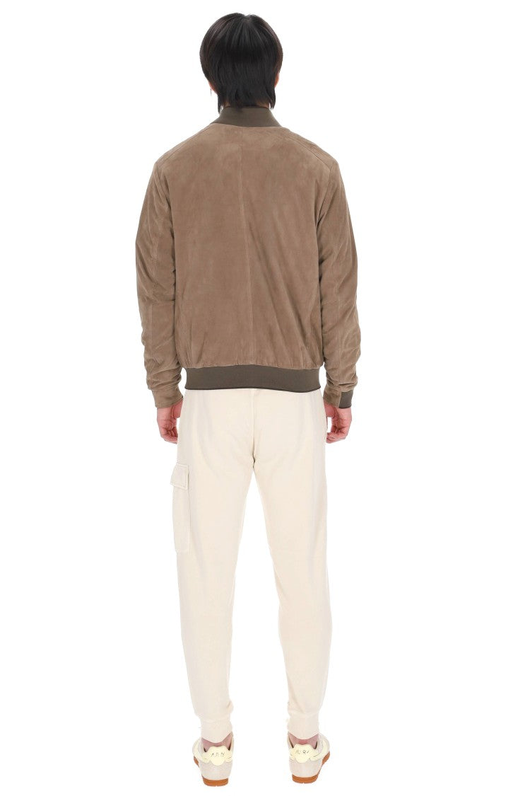Moorer Carlos-Ur Supersoft Leather Bomber Jacket