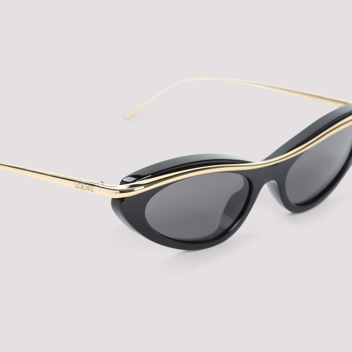 Loewe Cat-Eye Black Acetate Sunglasses