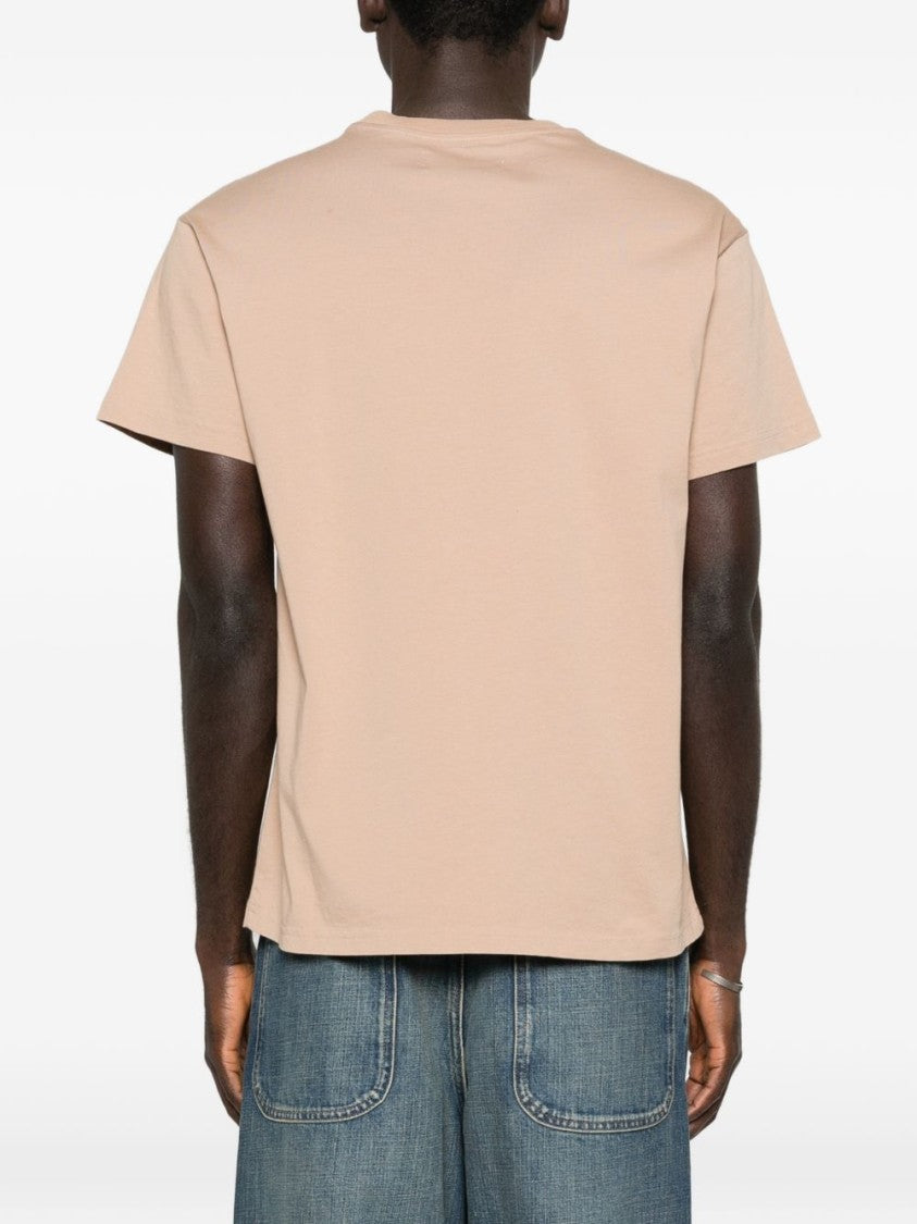 Vivienne Westwood Light Brown Orb Logo Crew Neck T-Shirt
