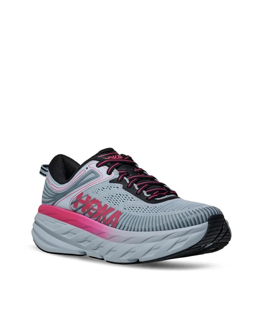 Hoka Mineral Blue Rhubarb Bondi 7 Sneakers