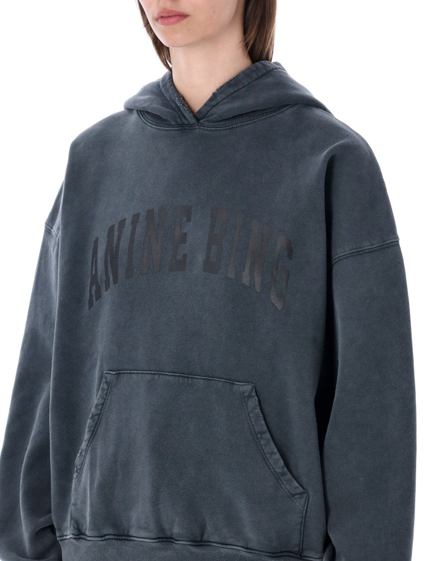 Anine Bing Harvey Hoodie Logo