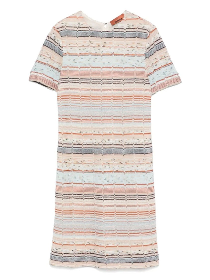 Missoni Mini Dress With Horizontal Stripes