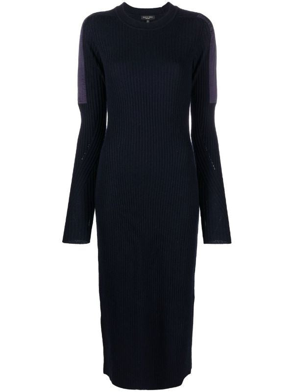 Rag & Bone Nikole Ls Midi Dress