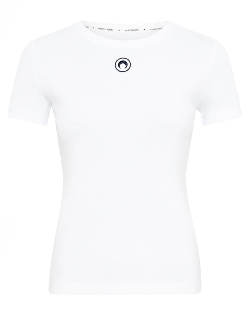 Marine Serre Moon Baby Fit Crescent T-Shirt