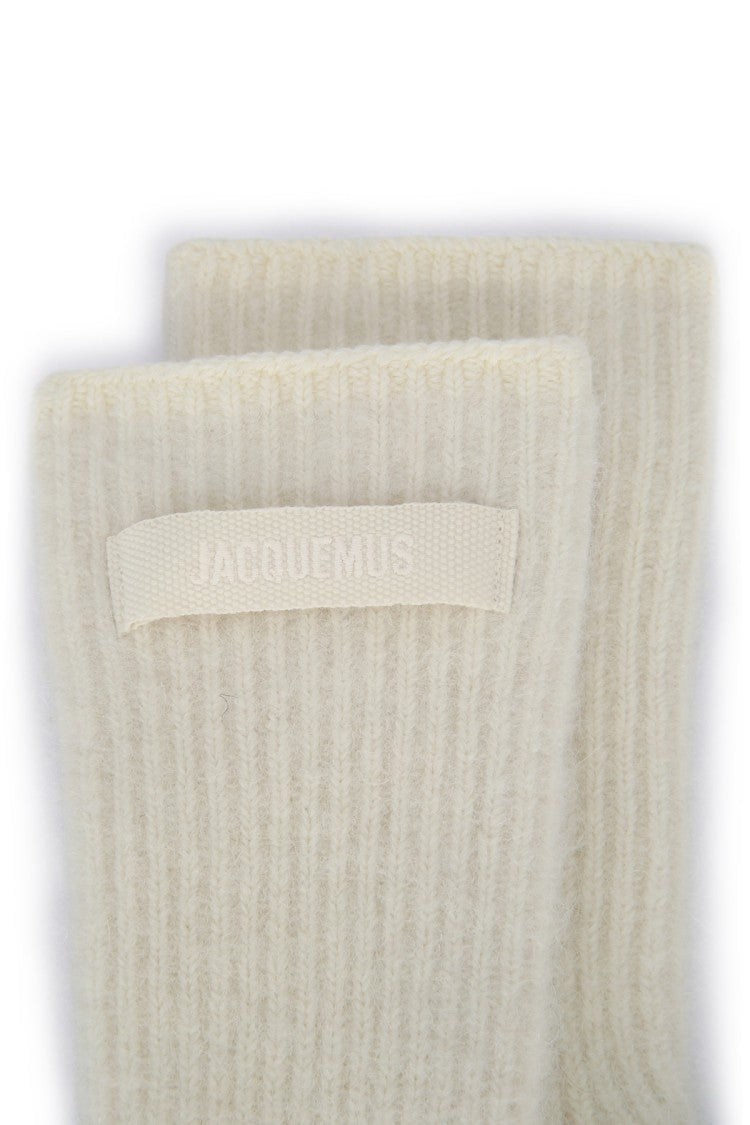 Jacquemus Ribbed Knit Gloves