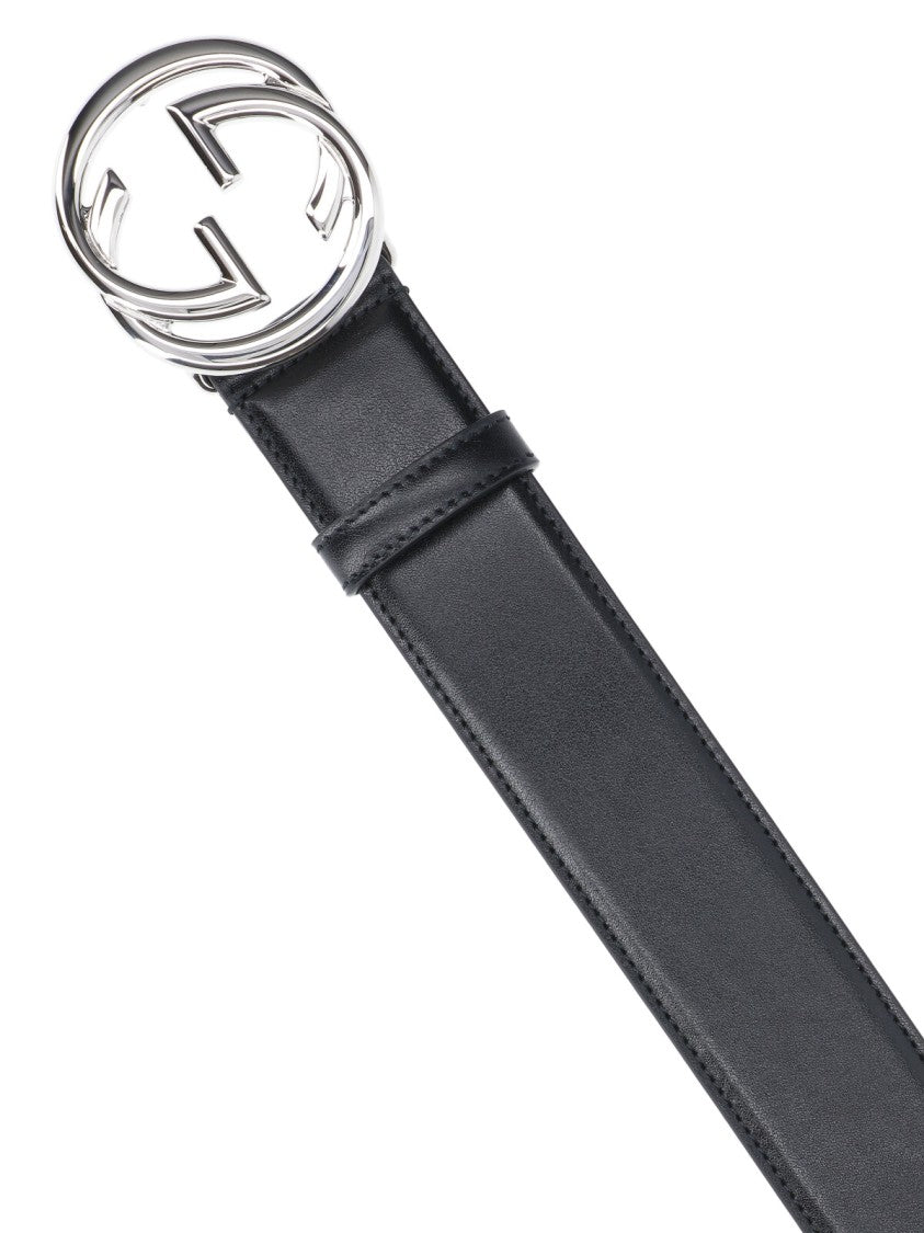 Gucci Crossover "Gg" Belt – Black
