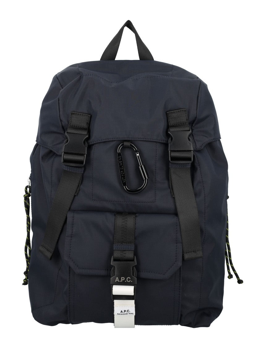 A.P.C. Dark Navy Trek Backpack