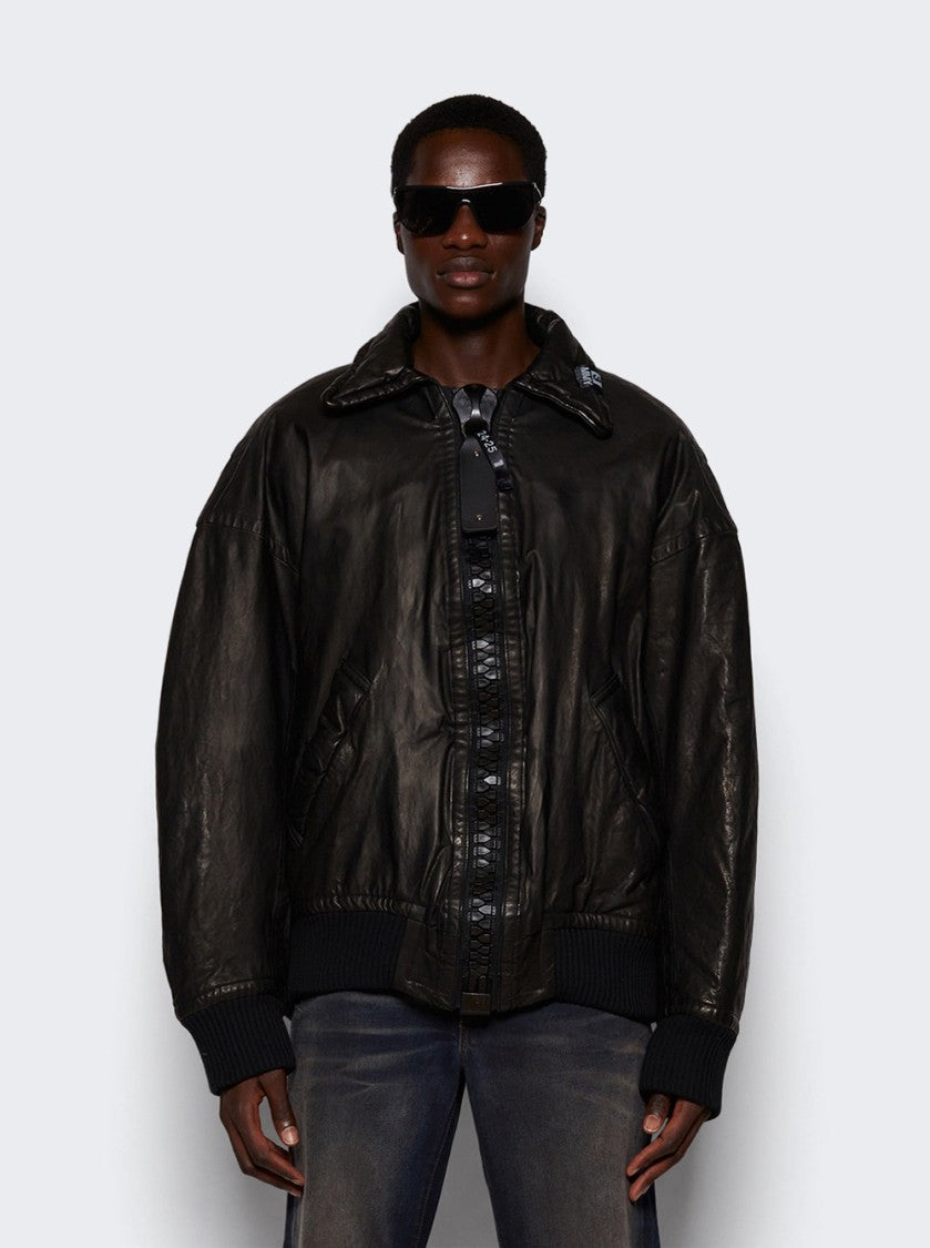 Maison Mihara Yasuhiro Backlash Big Zip Jacket Black