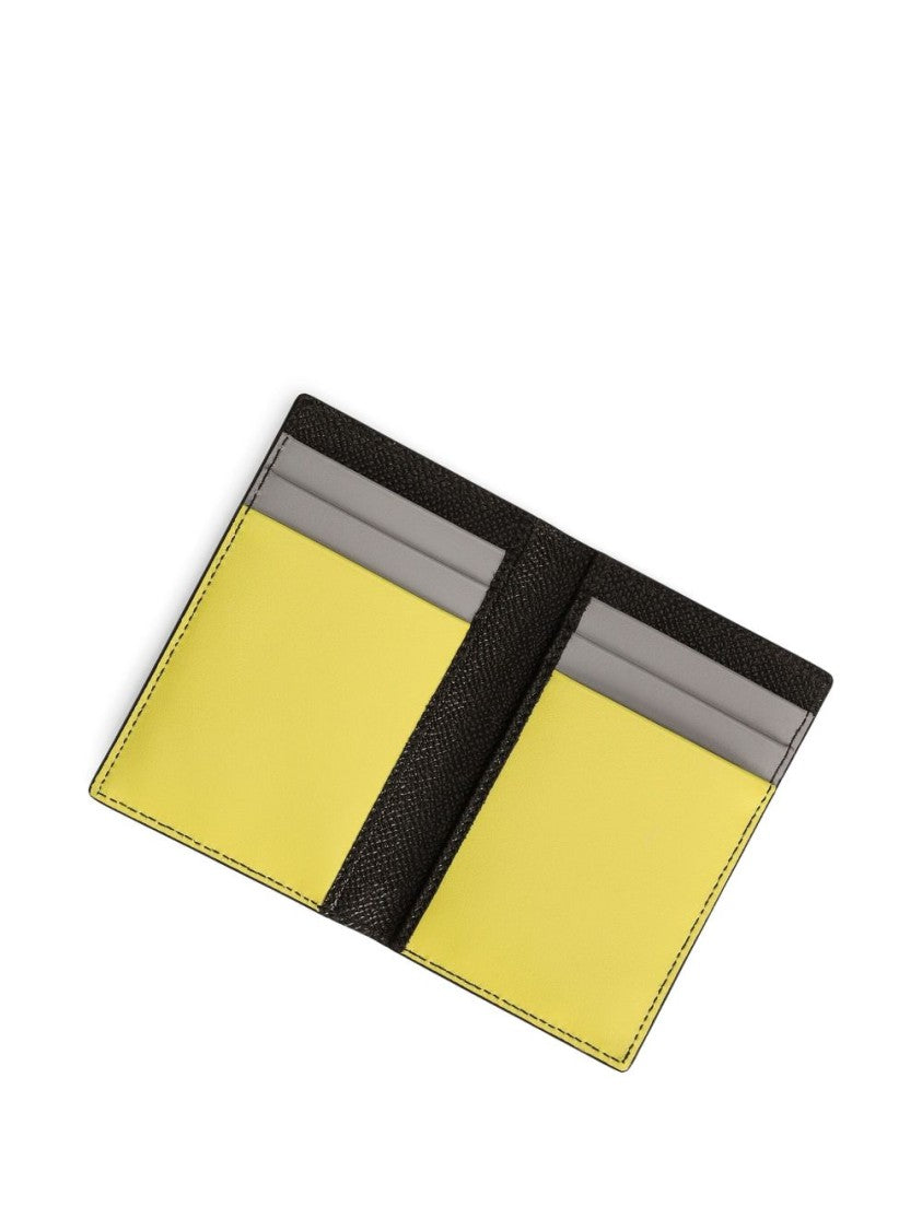 Dolce & Gabbana Compact Leopard Print Bag With Internal Card Slots