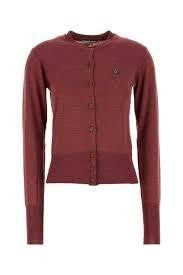 Vivienne Westwood Cropped Fitted Cardigan With Button-Down Front