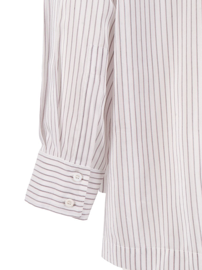 Peserico Blouse Pinstripe Classic Blouse