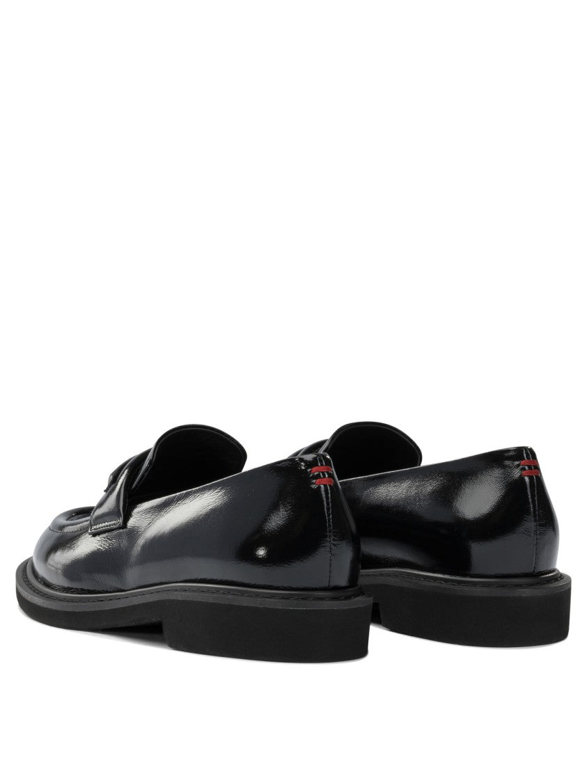 Halmanera Glossy Leather Loafers