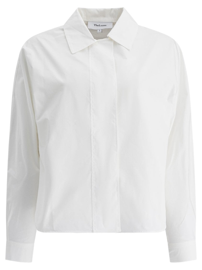 Theloom Classic Cotton Shirt With Relaxed Fit